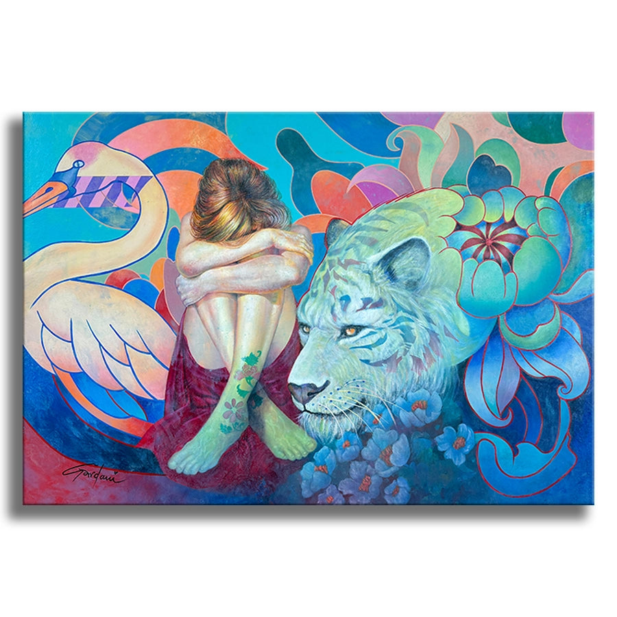 Whispers of the Wild  - Original Painting on canvas